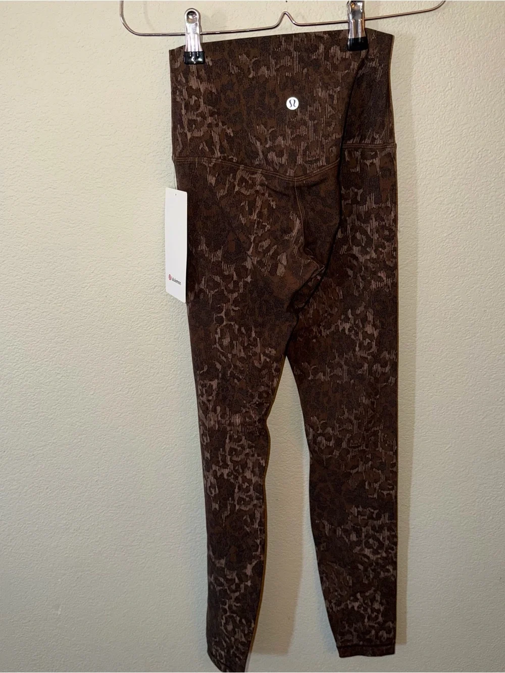 Lululemon Align HR Pant Cheetah Print 28”